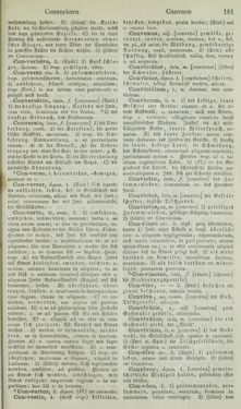 Bild der Seite - 181 - in Lateinisch-Deutsches und Deutsch-Lateinisches Schul-Wörterbuch - Lateinisch-Deutscher Theil