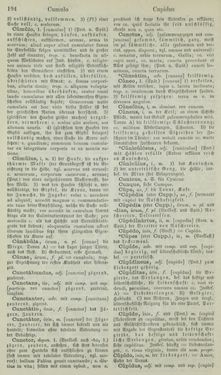Image of the Page - 194 - in Lateinisch-Deutsches und Deutsch-Lateinisches Schul-Wörterbuch - Lateinisch-Deutscher Theil
