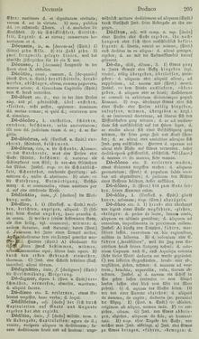 Image of the Page - 205 - in Lateinisch-Deutsches und Deutsch-Lateinisches Schul-Wörterbuch - Lateinisch-Deutscher Theil