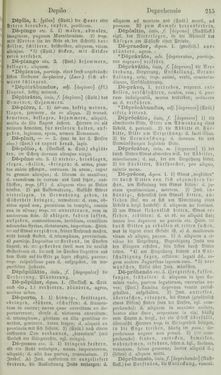 Image of the Page - 215 - in Lateinisch-Deutsches und Deutsch-Lateinisches Schul-Wörterbuch - Lateinisch-Deutscher Theil