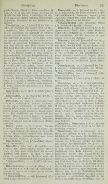Image of the Page - 231 - in Lateinisch-Deutsches und Deutsch-Lateinisches Schul-Wörterbuch - Lateinisch-Deutscher Theil