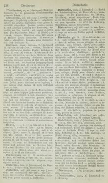 Image of the Page - 236 - in Lateinisch-Deutsches und Deutsch-Lateinisches Schul-Wörterbuch - Lateinisch-Deutscher Theil