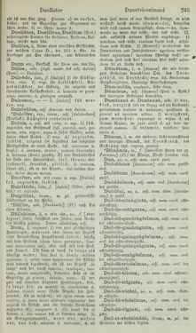 Bild der Seite - 245 - in Lateinisch-Deutsches und Deutsch-Lateinisches Schul-Wörterbuch - Lateinisch-Deutscher Theil