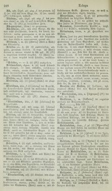 Bild der Seite - 248 - in Lateinisch-Deutsches und Deutsch-Lateinisches Schul-Wörterbuch - Lateinisch-Deutscher Theil