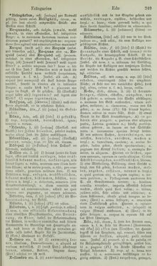 Image of the Page - 249 - in Lateinisch-Deutsches und Deutsch-Lateinisches Schul-Wörterbuch - Lateinisch-Deutscher Theil