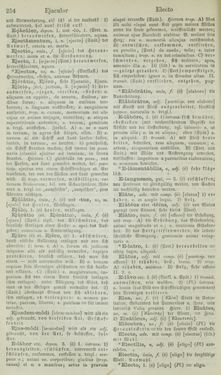Image of the Page - 254 - in Lateinisch-Deutsches und Deutsch-Lateinisches Schul-Wörterbuch - Lateinisch-Deutscher Theil