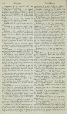 Image of the Page - 256 - in Lateinisch-Deutsches und Deutsch-Lateinisches Schul-Wörterbuch - Lateinisch-Deutscher Theil