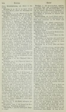 Bild der Seite - 264 - in Lateinisch-Deutsches und Deutsch-Lateinisches Schul-Wörterbuch - Lateinisch-Deutscher Theil