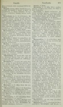 Image of the Page - 271 - in Lateinisch-Deutsches und Deutsch-Lateinisches Schul-Wörterbuch - Lateinisch-Deutscher Theil