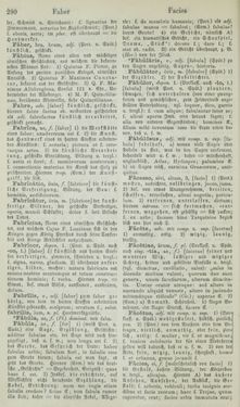 Image of the Page - 290 - in Lateinisch-Deutsches und Deutsch-Lateinisches Schul-Wörterbuch - Lateinisch-Deutscher Theil