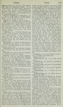 Bild der Seite - 293 - in Lateinisch-Deutsches und Deutsch-Lateinisches Schul-Wörterbuch - Lateinisch-Deutscher Theil