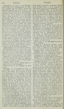 Image of the Page - 314 - in Lateinisch-Deutsches und Deutsch-Lateinisches Schul-Wörterbuch - Lateinisch-Deutscher Theil