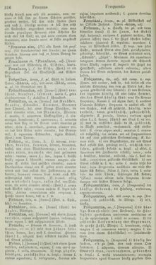 Image of the Page - 316 - in Lateinisch-Deutsches und Deutsch-Lateinisches Schul-Wörterbuch - Lateinisch-Deutscher Theil