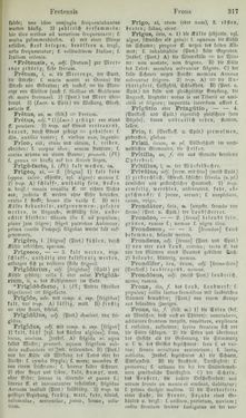 Image of the Page - 317 - in Lateinisch-Deutsches und Deutsch-Lateinisches Schul-Wörterbuch - Lateinisch-Deutscher Theil