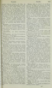 Image of the Page - 323 - in Lateinisch-Deutsches und Deutsch-Lateinisches Schul-Wörterbuch - Lateinisch-Deutscher Theil