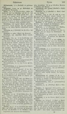 Image of the Page - 337 - in Lateinisch-Deutsches und Deutsch-Lateinisches Schul-Wörterbuch - Lateinisch-Deutscher Theil