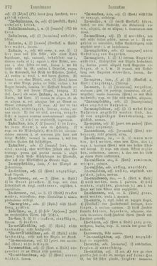 Image of the Page - 372 - in Lateinisch-Deutsches und Deutsch-Lateinisches Schul-Wörterbuch - Lateinisch-Deutscher Theil