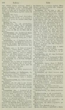 Image of the Page - 380 - in Lateinisch-Deutsches und Deutsch-Lateinisches Schul-Wörterbuch - Lateinisch-Deutscher Theil