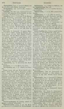 Bild der Seite - 402 - in Lateinisch-Deutsches und Deutsch-Lateinisches Schul-Wörterbuch - Lateinisch-Deutscher Theil