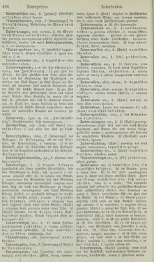 Image of the Page - 406 - in Lateinisch-Deutsches und Deutsch-Lateinisches Schul-Wörterbuch - Lateinisch-Deutscher Theil