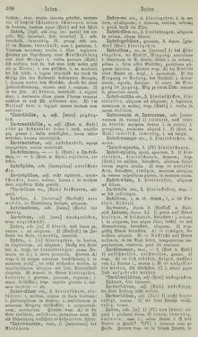 Bild der Seite - 408 - in Lateinisch-Deutsches und Deutsch-Lateinisches Schul-Wörterbuch - Lateinisch-Deutscher Theil