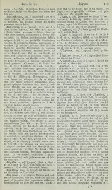 Bild der Seite - 419 - in Lateinisch-Deutsches und Deutsch-Lateinisches Schul-Wörterbuch - Lateinisch-Deutscher Theil