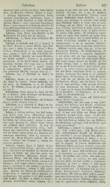 Bild der Seite - 423 - in Lateinisch-Deutsches und Deutsch-Lateinisches Schul-Wörterbuch - Lateinisch-Deutscher Theil