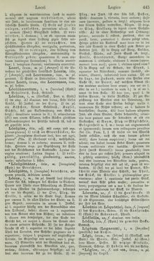 Bild der Seite - 445 - in Lateinisch-Deutsches und Deutsch-Lateinisches Schul-Wörterbuch - Lateinisch-Deutscher Theil