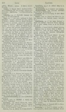 Bild der Seite - 450 - in Lateinisch-Deutsches und Deutsch-Lateinisches Schul-Wörterbuch - Lateinisch-Deutscher Theil