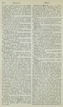 Bild der Seite - 454 - in Lateinisch-Deutsches und Deutsch-Lateinisches Schul-Wörterbuch - Lateinisch-Deutscher Theil