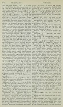 Image of the Page - 456 - in Lateinisch-Deutsches und Deutsch-Lateinisches Schul-Wörterbuch - Lateinisch-Deutscher Theil