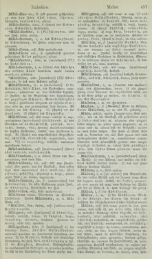 Image of the Page - 457 - in Lateinisch-Deutsches und Deutsch-Lateinisches Schul-Wörterbuch - Lateinisch-Deutscher Theil