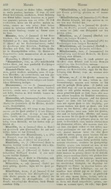 Bild der Seite - 460 - in Lateinisch-Deutsches und Deutsch-Lateinisches Schul-Wörterbuch - Lateinisch-Deutscher Theil