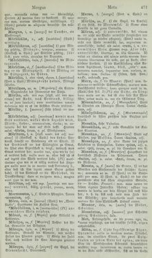 Bild der Seite - 471 - in Lateinisch-Deutsches und Deutsch-Lateinisches Schul-Wörterbuch - Lateinisch-Deutscher Theil