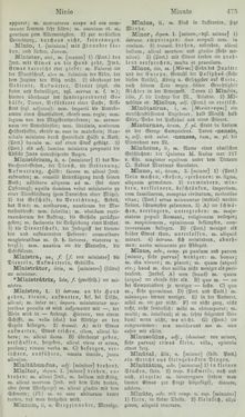 Image of the Page - 475 - in Lateinisch-Deutsches und Deutsch-Lateinisches Schul-Wörterbuch - Lateinisch-Deutscher Theil