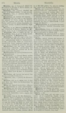 Bild der Seite - 476 - in Lateinisch-Deutsches und Deutsch-Lateinisches Schul-Wörterbuch - Lateinisch-Deutscher Theil