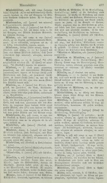 Bild der Seite - 477 - in Lateinisch-Deutsches und Deutsch-Lateinisches Schul-Wörterbuch - Lateinisch-Deutscher Theil