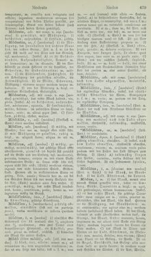 Image of the Page - 479 - in Lateinisch-Deutsches und Deutsch-Lateinisches Schul-Wörterbuch - Lateinisch-Deutscher Theil