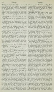 Image of the Page - 480 - in Lateinisch-Deutsches und Deutsch-Lateinisches Schul-Wörterbuch - Lateinisch-Deutscher Theil