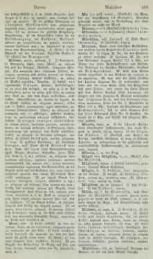 Bild der Seite - 485 - in Lateinisch-Deutsches und Deutsch-Lateinisches Schul-Wörterbuch - Lateinisch-Deutscher Theil