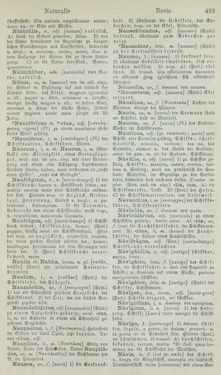 Bild der Seite - 493 - in Lateinisch-Deutsches und Deutsch-Lateinisches Schul-Wörterbuch - Lateinisch-Deutscher Theil