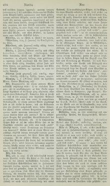 Image of the Page - 494 - in Lateinisch-Deutsches und Deutsch-Lateinisches Schul-Wörterbuch - Lateinisch-Deutscher Theil