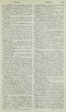 Bild der Seite - 497 - in Lateinisch-Deutsches und Deutsch-Lateinisches Schul-Wörterbuch - Lateinisch-Deutscher Theil