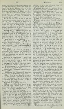 Bild der Seite - 499 - in Lateinisch-Deutsches und Deutsch-Lateinisches Schul-Wörterbuch - Lateinisch-Deutscher Theil