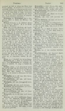 Bild der Seite - 503 - in Lateinisch-Deutsches und Deutsch-Lateinisches Schul-Wörterbuch - Lateinisch-Deutscher Theil