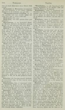 Image of the Page - 508 - in Lateinisch-Deutsches und Deutsch-Lateinisches Schul-Wörterbuch - Lateinisch-Deutscher Theil