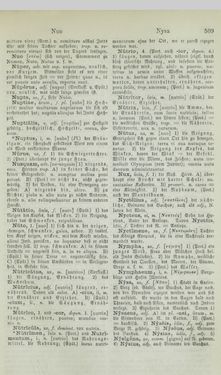 Image of the Page - 509 - in Lateinisch-Deutsches und Deutsch-Lateinisches Schul-Wörterbuch - Lateinisch-Deutscher Theil