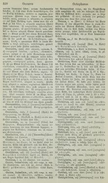 Image of the Page - 520 - in Lateinisch-Deutsches und Deutsch-Lateinisches Schul-Wörterbuch - Lateinisch-Deutscher Theil