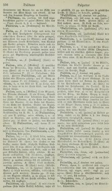 Image of the Page - 536 - in Lateinisch-Deutsches und Deutsch-Lateinisches Schul-Wörterbuch - Lateinisch-Deutscher Theil