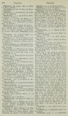 Image of the Page - 538 - in Lateinisch-Deutsches und Deutsch-Lateinisches Schul-Wörterbuch - Lateinisch-Deutscher Theil